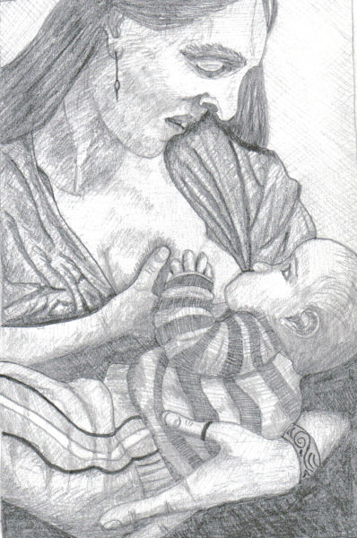 breastfeeding sketches